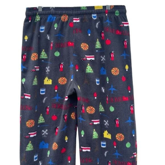 Home Alone Christmas Lounge Pajama Pants Men's XL Multicolor Drawstring Fleece - Picture 5 of 13